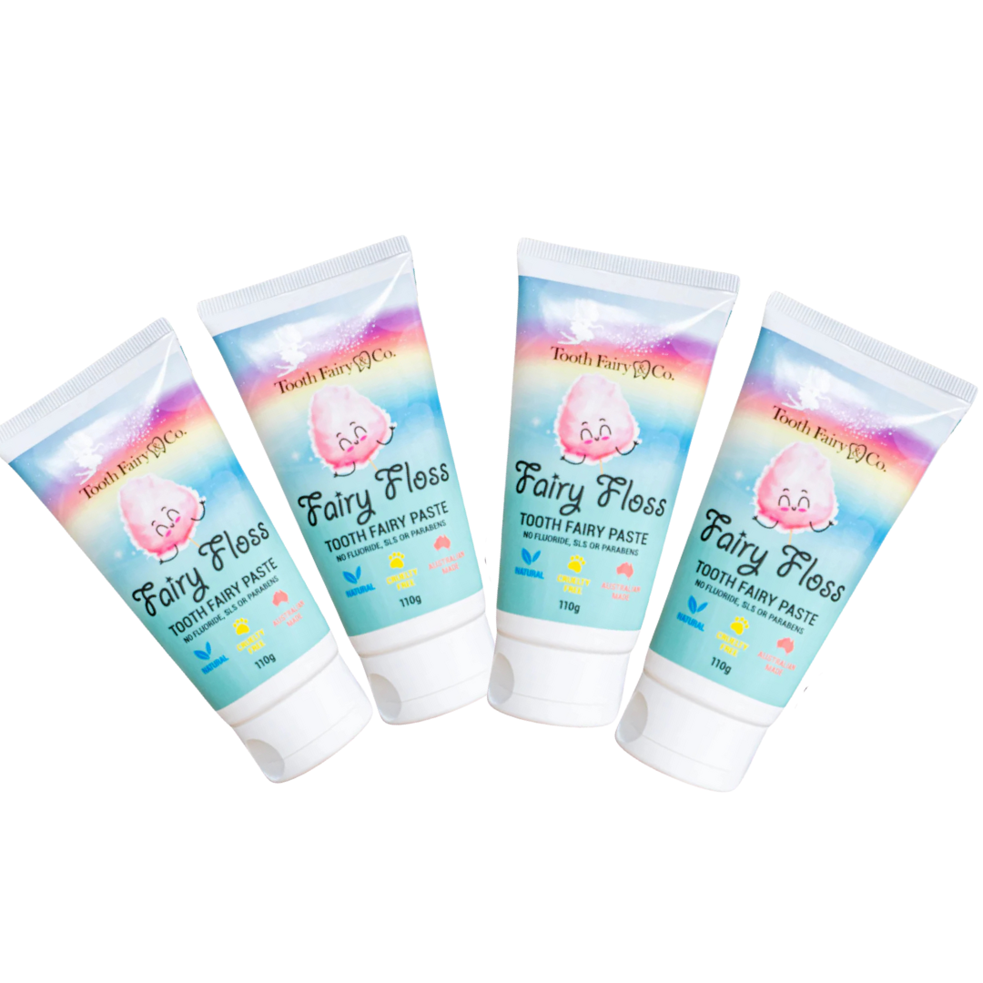 Fairy Floss Tooth Fairy Paste - 4 Pack